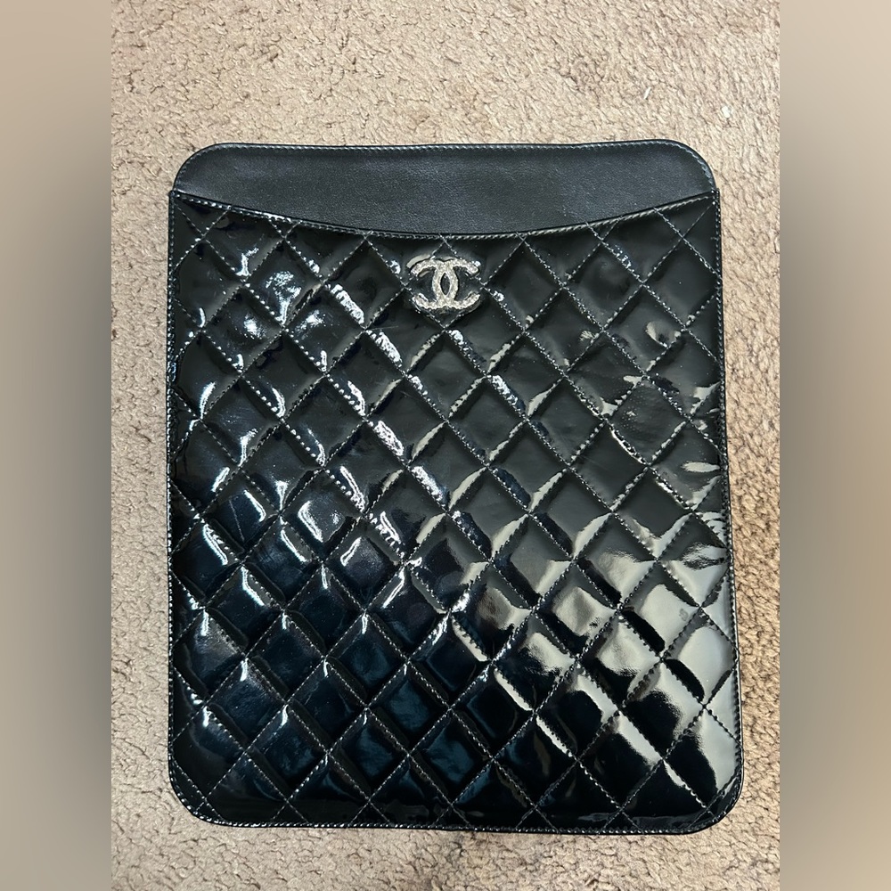 Chanel quilted ipad case